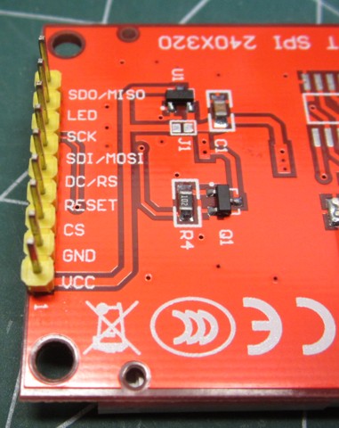 ILI9341 to ESP826612E Conections by James Eckert