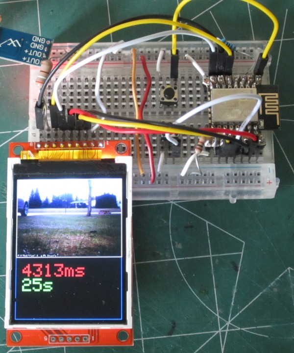 ESP8266 WiFi Image Viewer by James Eckert