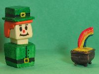 Leprechaun and Pot of Gold