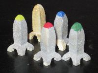 Games Pieces Rocket Ship