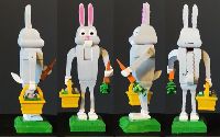 Easter Bunny Nutcracker